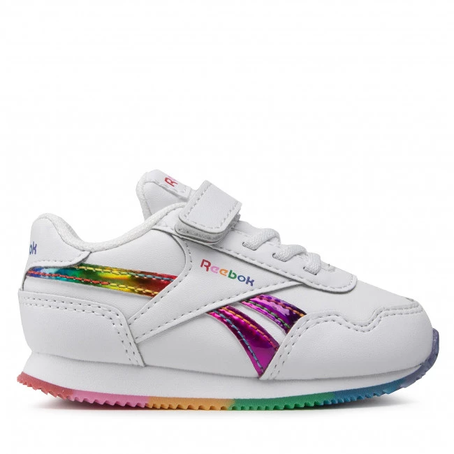 Chaussures De Sport Chaussures Reebok - Royal Cl Jog 3.0 1 GY5933 Ftwwht/Ftwwht/Trupnk Blanc 2 Chaussures De Sport Chaussures Reebok - Royal Cl Jog 3.0 1 GY5933 Ftwwht/Ftwwht/Trupnk Blanc – Image 2