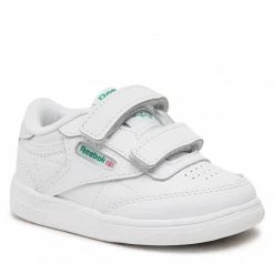 Unisexe Chaussures Reebok - Club C 2V GZ5272 White/Glegrn/Vecblu Blanc