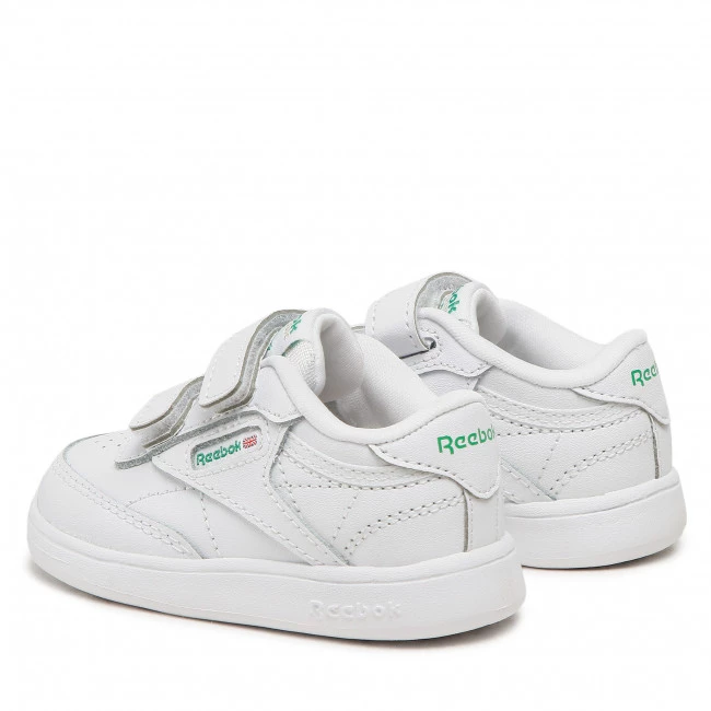 Unisexe Chaussures Reebok - Club C 2V GZ5272 White/Glegrn/Vecblu Blanc 3 Unisexe Chaussures Reebok - Club C 2V GZ5272 White/Glegrn/Vecblu Blanc – Image 3