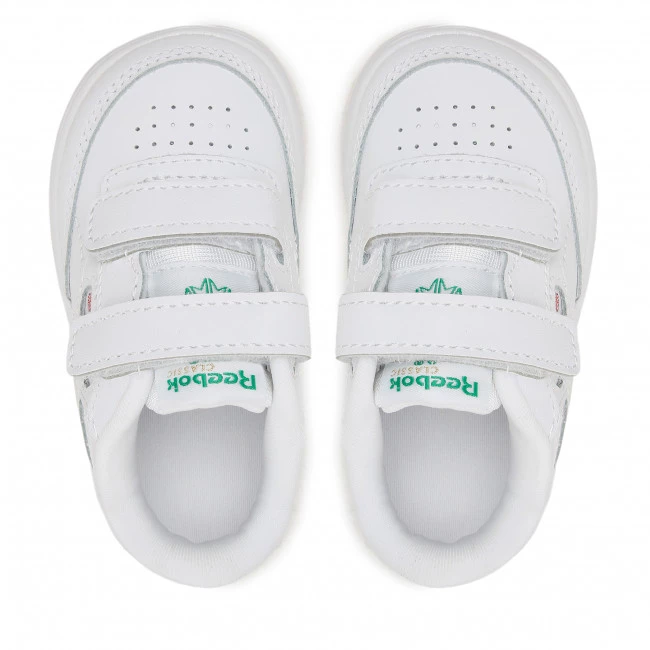 Unisexe Chaussures Reebok - Club C 2V GZ5272 White/Glegrn/Vecblu Blanc 6 Unisexe Chaussures Reebok - Club C 2V GZ5272 White/Glegrn/Vecblu Blanc – Image 6