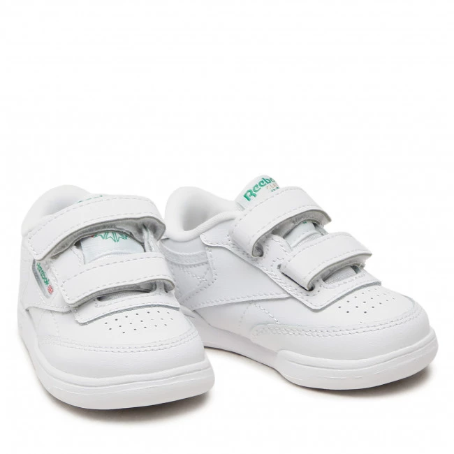 Unisexe Chaussures Reebok - Club C 2V GZ5272 White/Glegrn/Vecblu Blanc 5 Unisexe Chaussures Reebok - Club C 2V GZ5272 White/Glegrn/Vecblu Blanc – Image 5