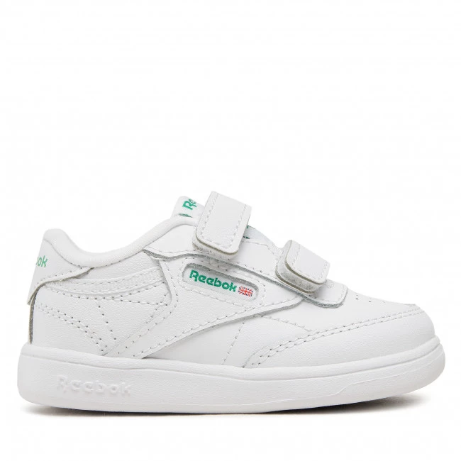 Unisexe Chaussures Reebok - Club C 2V GZ5272 White/Glegrn/Vecblu Blanc 2 Unisexe Chaussures Reebok - Club C 2V GZ5272 White/Glegrn/Vecblu Blanc – Image 2