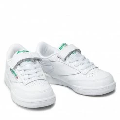 Chaussures De Sport Chaussures Reebok - Club C 1V GZ5268 White/Glegrn/Vecblu Blanc -Reebok Classic Soldes 0000209034004 03 plj