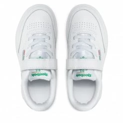 Chaussures De Sport Chaussures Reebok - Club C 1V GZ5268 White/Glegrn/Vecblu Blanc -Reebok Classic Soldes 0000209034004 05 plj