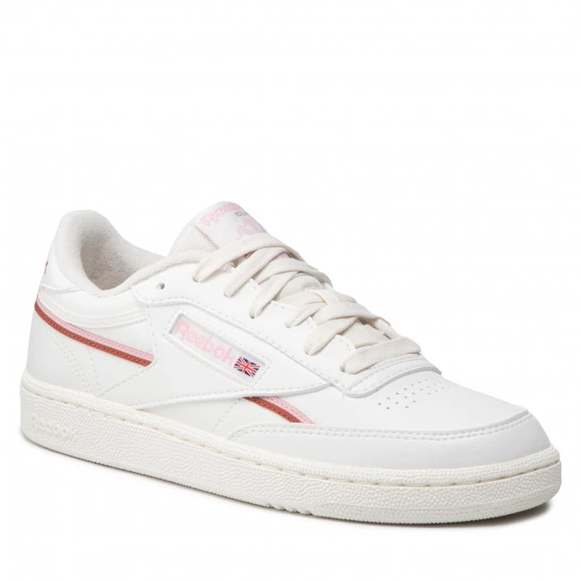 Chaussures De Sport Chaussures Reebok - Club C 58 Vegan GX7570 Chalk/Pnkglw/Bakear Blanc 1 Chaussures De Sport Chaussures Reebok - Club C 58 Vegan GX7570 Chalk/Pnkglw/Bakear Blanc