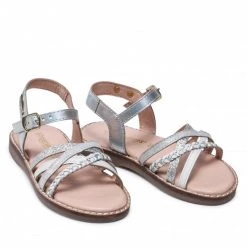 Enfant Sandales LES TROPEZIENNES - Ikopa 27354 White/Silver Argent -Reebok Classic Soldes 0000209034189 03 rz