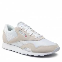 Chaussures De Sport Chaussures Reebok - Cl Nylon FV1593 White/White/Lgtgre Beige, Blanc