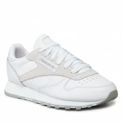 Unisexe Chaussures Reebok - Cl Lthr GW6168 Ftwwht/Mgsogr/Rhodon Blanc