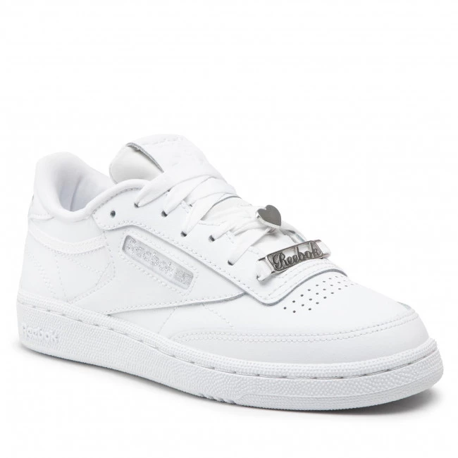 Chaussures De Sport Chaussures Reebok - Club C 85 Ftwwht/Clawht/Silvmt Blanc 1 Chaussures De Sport Chaussures Reebok - Club C 85 Ftwwht/Clawht/Silvmt Blanc