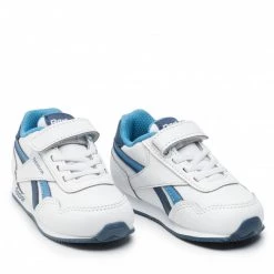 Chaussures De Sport Chaussures Reebok - Royal Cl JOG 3.01 GW5280 Ftwwht/Batblu/Essblu Blanc -Reebok Classic Soldes 0000209227345 08 mg kopia