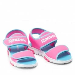 Enfant Sandales Reebok - Wave Glider III GW0022 Atopnk/Dgtblu/Ftwwht Rose -Reebok Classic Soldes 0000209227352 08 mk