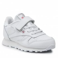 Chaussures De Sport Chaussures Reebok - Cl Lthr 1V GZ5257 White/Carbon/Vecblu Blanc