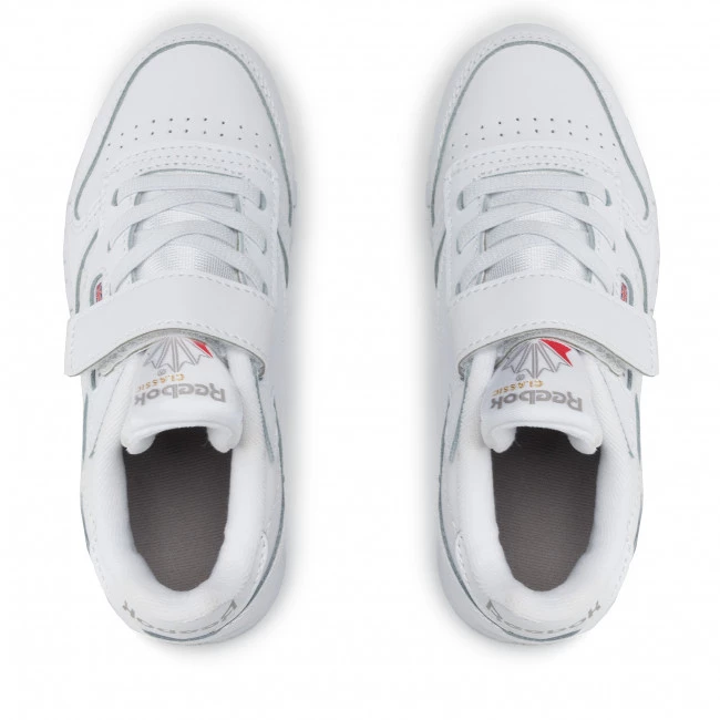 Chaussures De Sport Chaussures Reebok - Cl Lthr 1V GZ5257 White/Carbon/Vecblu Blanc 6 Chaussures De Sport Chaussures Reebok - Cl Lthr 1V GZ5257 White/Carbon/Vecblu Blanc – Image 6