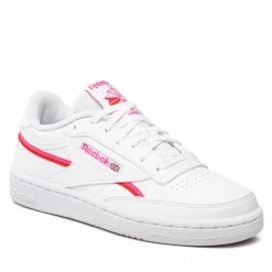 Chaussures De Sport Chaussures Reebok - Club C 85 Vegan GZ3663 Ftwwht/Atopnk/Vecred Blanc