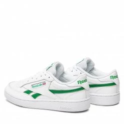 Chaussures De Sport Chaussures Reebok - Club C Revenge Mu EG9271 White/White/Glegrn Blanc -Reebok Classic Soldes 0000209257489 02 mt