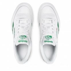 Chaussures De Sport Chaussures Reebok - Club C Revenge Mu EG9271 White/White/Glegrn Blanc -Reebok Classic Soldes 0000209257489 06 mt