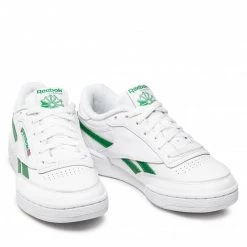 Chaussures De Sport Chaussures Reebok - Club C Revenge Mu EG9271 White/White/Glegrn Blanc -Reebok Classic Soldes 0000209257489 08 mt