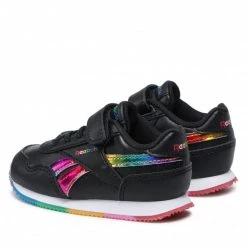 Chaussures De Sport Chaussures Reebok - Royal Cl Jog 3.0 1 GX3839 Cblack/Cblack/Trupnk Noir -Reebok Classic Soldes 0000209416138 02 rz