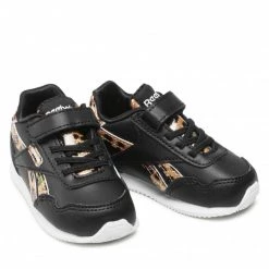 Chaussures De Sport Chaussures Reebok - Royal Cl Jog 3.0 1 Infants GY5995 Cblack/Cblack/Ftwwht Noir -Reebok Classic Soldes 0000209416145 03 rz