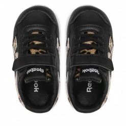 Chaussures De Sport Chaussures Reebok - Royal Cl Jog 3.0 1 Infants GY5995 Cblack/Cblack/Ftwwht Noir -Reebok Classic Soldes 0000209416145 06 rz