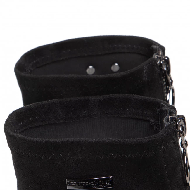 Femme Bottines LES TROPEZIENNES - Dita 40069 Black/Black Patent Noir 6 Femme Bottines LES TROPEZIENNES - Dita 40069 Black/Black Patent Noir – Image 6