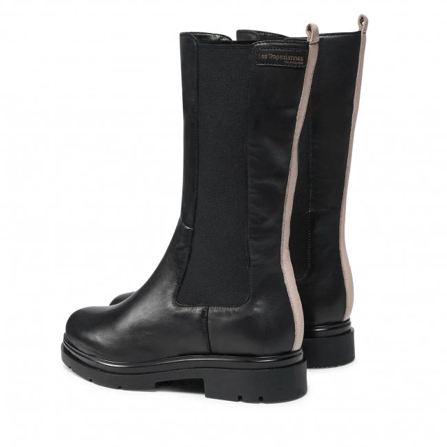 Femme Bottines LES TROPEZIENNES - Saddie 40092 Black Noir 3 Femme Bottines LES TROPEZIENNES - Saddie 40092 Black Noir – Image 3
