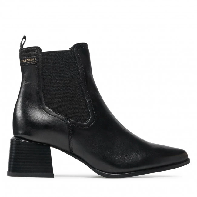 Femme Bottines LES TROPEZIENNES - Soazic 40106 Black Noir 2 Femme Bottines LES TROPEZIENNES - Soazic 40106 Black Noir – Image 2