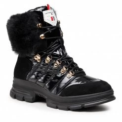 Femme Bottines LES TROPEZIENNES - Chamo 40218 Black Noir