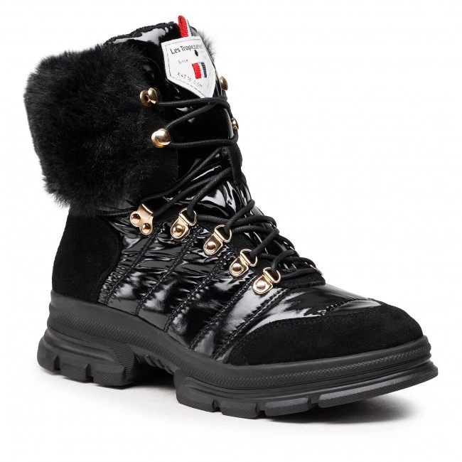 Femme Bottines LES TROPEZIENNES - Chamo 40218 Black Noir 1 Femme Bottines LES TROPEZIENNES - Chamo 40218 Black Noir