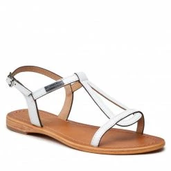 Femme Sandales LES TROPEZIENNES - Hamess 36344 White Blanc