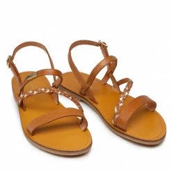 Femme Sandales LES TROPEZIENNES - Batresse C42082 Honey/Gold Marron -Reebok Classic Soldes 0000300489536 06 kt