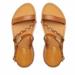 Femme Sandales LES TROPEZIENNES - Batresse C42082 Honey/Gold Marron -Reebok Classic Soldes 0000300489536 07 kt