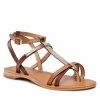 Femme Sandales LES TROPEZIENNES - Hilidos 42096 Tan/Multi Marron