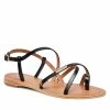 Femme Sandales LES TROPEZIENNES - Hastine 42103 Black Noir