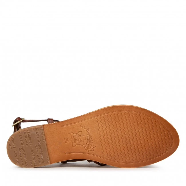 Enfant Sandales LES TROPEZIENNES - Hastine C42104 Tan Marron 4 Enfant Sandales LES TROPEZIENNES - Hastine C42104 Tan Marron – Image 4