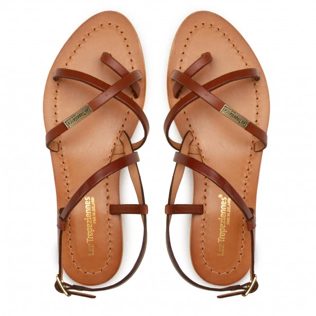Enfant Sandales LES TROPEZIENNES - Hastine C42104 Tan Marron 6 Enfant Sandales LES TROPEZIENNES - Hastine C42104 Tan Marron – Image 6