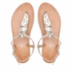 Femme Sandales LES TROPEZIENNES - Hodin C42291 Nude/Gold Beige -Reebok Classic Soldes 0000300489925 04 d rz