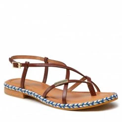 Femme Sandales LES TROPEZIENNES - Honatre C42310 Tan Marron