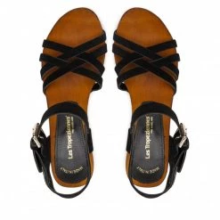 Femme Sandales LES TROPEZIENNES - Toopaya 42420 Black Noir -Reebok Classic Soldes 0000300490150 04d rz