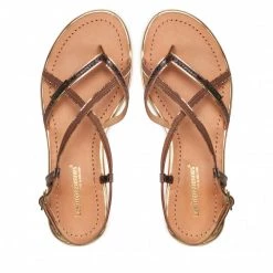 Femme Sandales LES TROPEZIENNES - Monagold 27201 Cafe Marron -Reebok Classic Soldes 0000300490426 06d rz