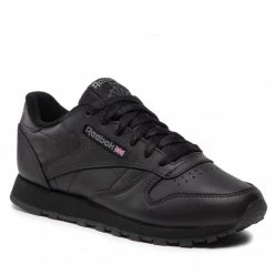 Unisexe Chaussures Reebok - Cl Lthr 2267 Black Noir