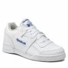Unisexe Chaussures Reebok - Workout Plus 2759 Wht/Royal Blanc