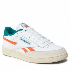 Chaussures De Sport Chaussures Reebok - Club C Revenge GX0385 Ftwwht/Pumorg/Seapte Blanc