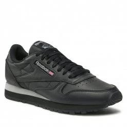 Chaussures De Sport Chaussures Reebok - Classic Leather GW3330 Cblack/Purgry4/Cblack Noir