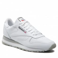Homme Chaussures Reebok - Classic Leather GY3558 Ftwwht/Pugry3/Purgry Blanc