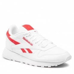 Chaussures De Sport Chaussures Reebok - Classic Vegan GY3612 Cloud White / Vector Red / Cloud White Blanc