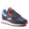 Chaussures De Sport Chaussures Reebok - Cl Lthr GV7415 Vecnav/Essblu/Vecred Bleu Marine