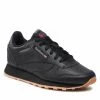 Chaussures De Sport Chaussures Reebok - Cl Lthr GZ6093 Cblack/Cblack/Rbkg02 Noir