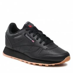 Chaussures De Sport Chaussures Reebok - Cl Lthr GZ6093 Cblack/Cblack/Rbkg02 Noir