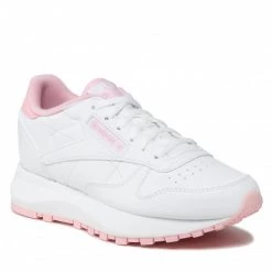 Chaussures De Sport Chaussures Reebok - Cl Tthr Sp GZ1599 Ftwwht/Pnkglw/Ftwwht Blanc